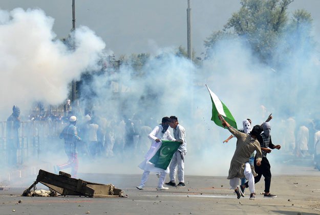 National Assembly adopts resolution slamming Indian atrocities. PHOTO: AFP