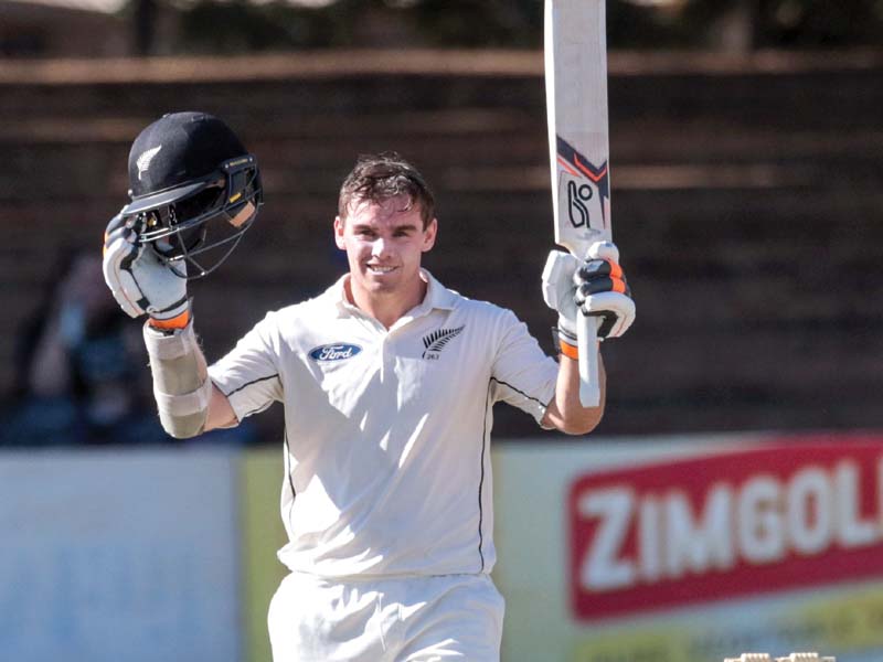 Latham followed up his 105 in New Zealand’s only innings of the first Test with a commanding 136 in the first innings of the second. PHOTO: AFP