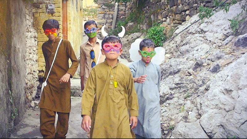 We Are the Kids was shot in Islamabad’s Saidpur Village. PHOTO: FILE