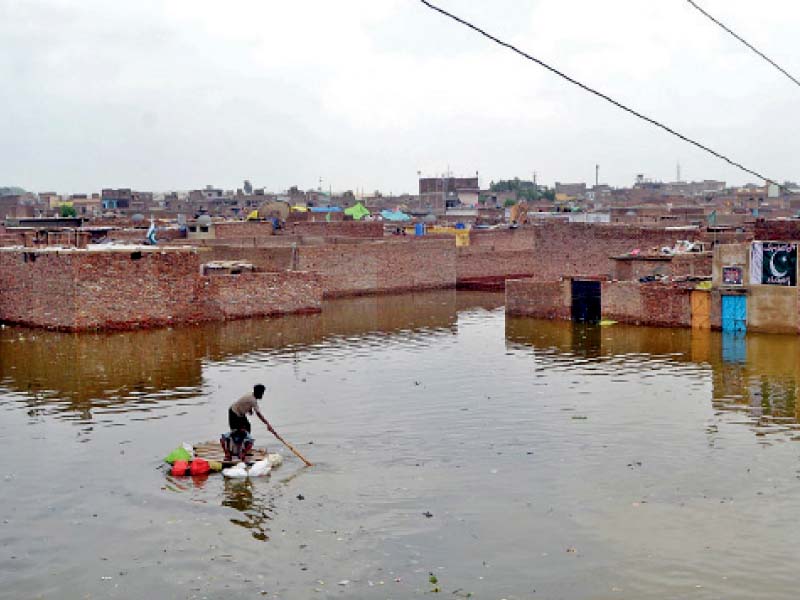 Hyderabad received a downpour of 112 millimetres on August 6 and 52 millimetres on August 7. PHOTO: INP