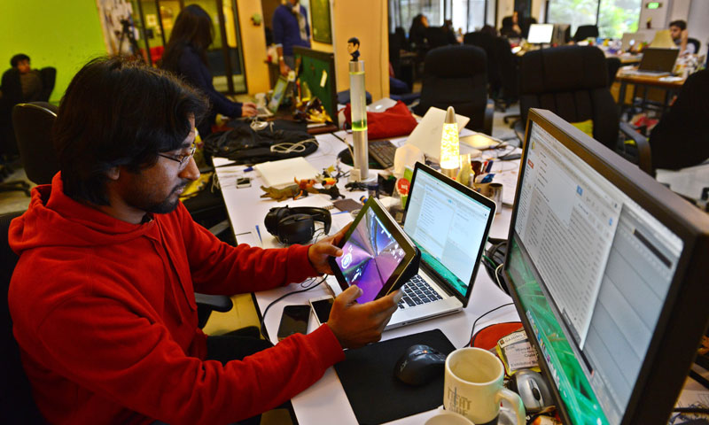 Under the program, the startups will attend a three-week fully funded exchange program in Austin, Texas. PHOTO: AFP
