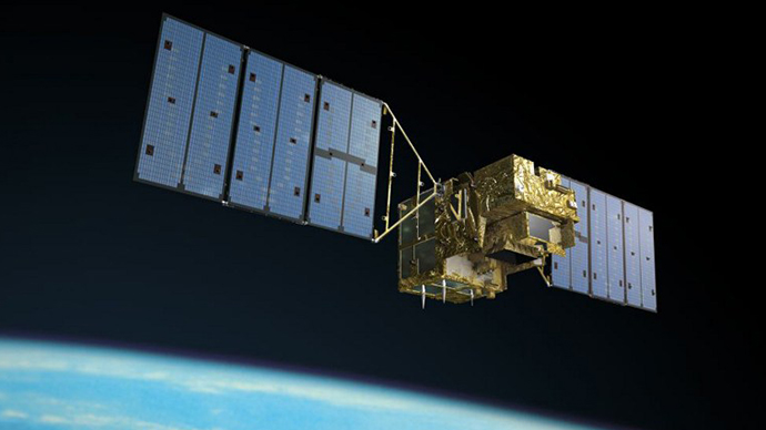 The satellite will enable secure communications between Beijing and Urumqi. PHOTO: AFP