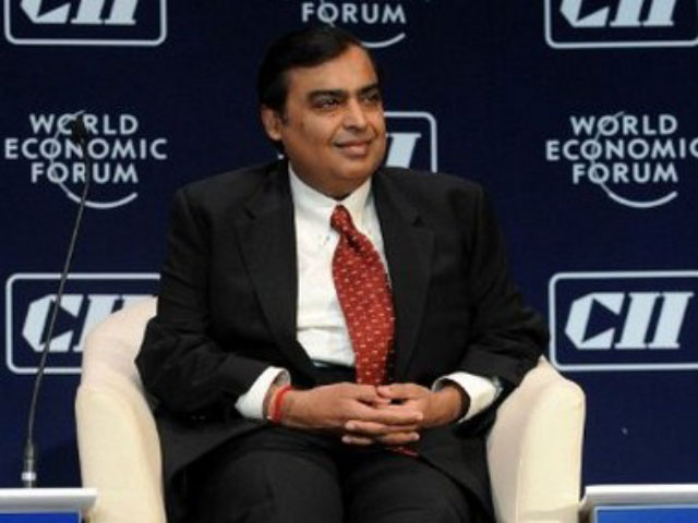 Reliance Industries, chairman and managing director, Mukesh Ambani. PHOTO: AFP