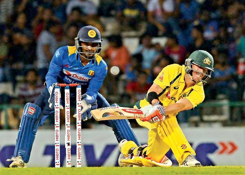 Warner started off slowly but then upped the ante in the final game to finish to guide Australia to a 4-1 series win. PHOTO: AFP