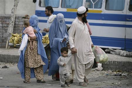 A file photo of Afghan refugees in Pakistan. PHOTO: REUTERS