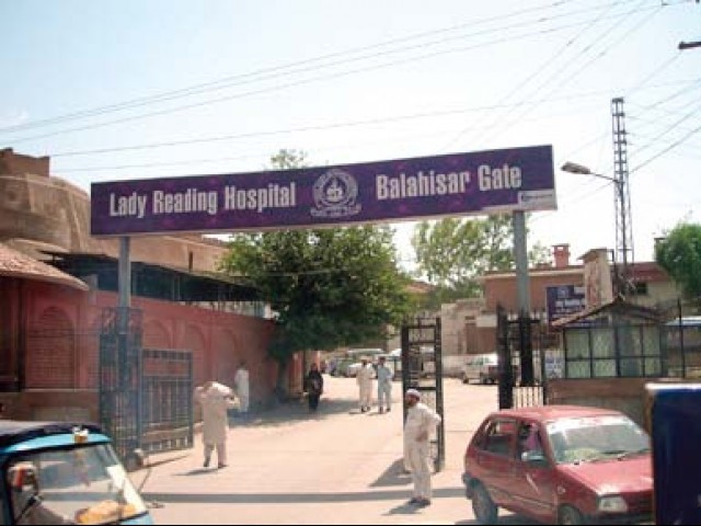 LRH Media Manager Zulfiqar Ali Baba Khel tells The Express Tribune the facility is overflowing with patients.  PHOTO: FILE