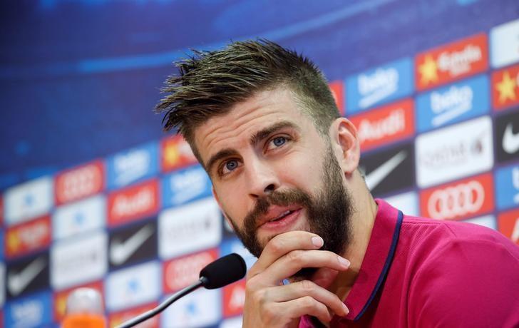 Gerard Pique. PHOTO: REUTERS