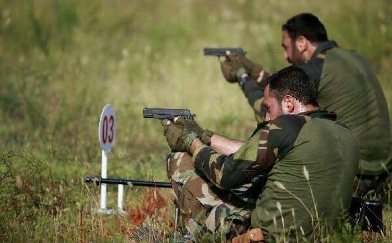 Pakistan Army show their shooting prowess