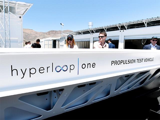 The case was filed just months after Hyperloop One held its first public test. PHOTO: AFP