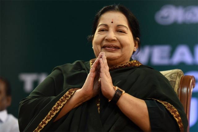 The 68-year-old former film star was known simply as Amma, or mother, in her native Tamil Nadu. PHOTO:AFP