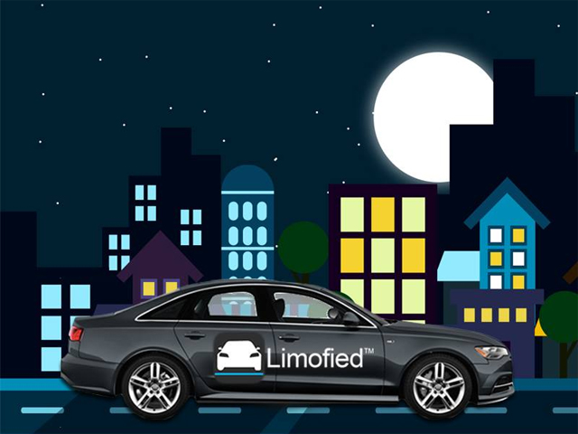 The app allows passengers to submit a trip-request using smartphones, which is then transmitted to closest drivers