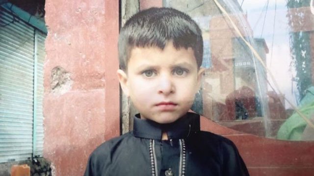 A file photo of 8-year-old Zain Haider who was killed in Saturday's blast in Parachinar, Kurram Agency. PHOTO COURTESY: BBC