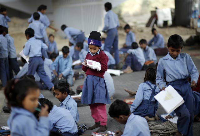There are over 37,000 street children in Mumbai, according to a 2013 study. PHOTO: REUTERS