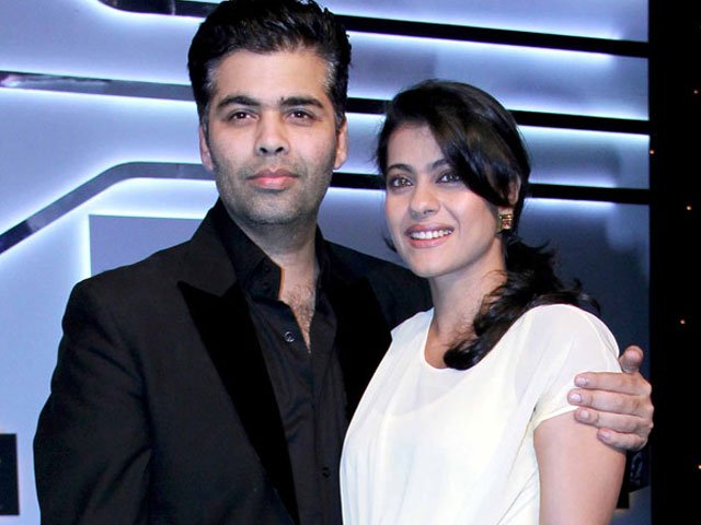 Karan Johar and Kajol. PHOTO: BOLLYWOOD LIFE