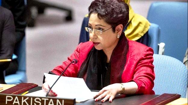 Pakistan's Permanent Representative to the UN Maleeha Lodhi. PHOTO: AFP