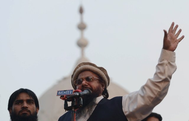 JuD chief Hafiz Mohammad Saeed. PHOTO: AFP