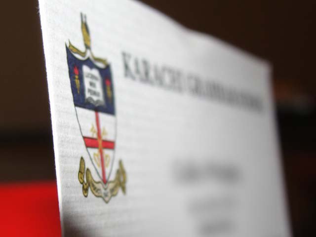 Karachi Grammar School logo. PHOTO: FILE