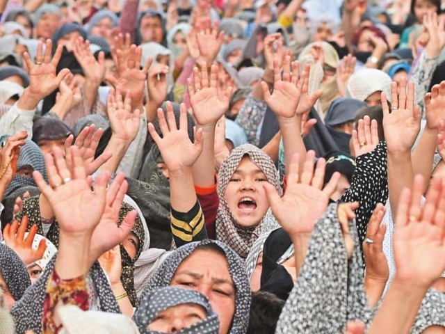 Lawyers, social activists call for implementing women-specific laws, countering patriarchal tribal customs. PHOTO: EXPRESS/FILE