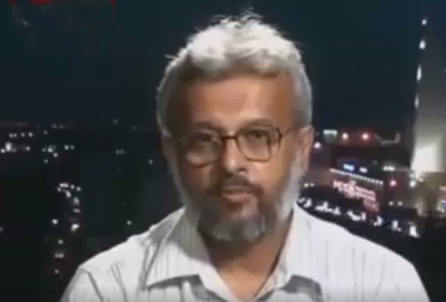 The Karachi University professor was granted bail against a surety bond of Rs 50,000. BBC URDU SCREENGRAB