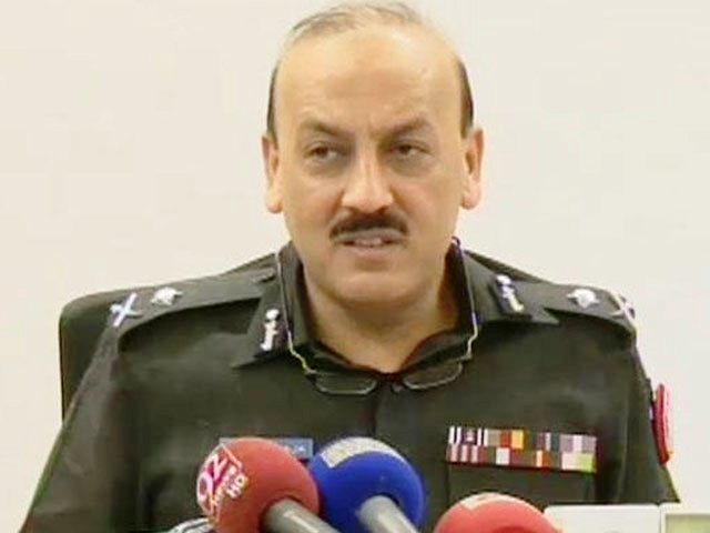 Sindh IG Allah Dino Khawaja. PHOTO: EXPRESS