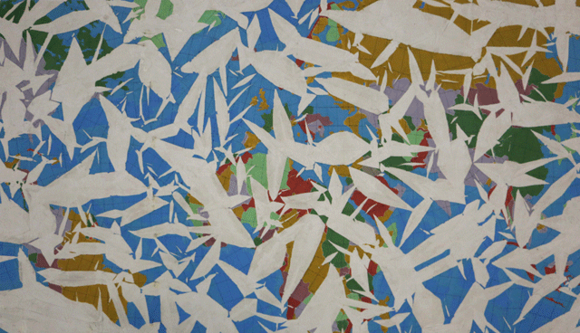 Kashif Mangi and Muhammad Hosyen have depicted different aspects of life in their paintings. PHOTO: IVS GALLERY