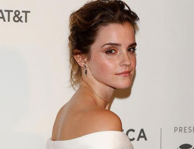 Actor Emma Watson arrives for 'The Circle' premiere at the Tribeca Film Festival in the Manhattan borough of New York, New York, U.S. April 26, 2017. REUTERS/Carlo Allegri