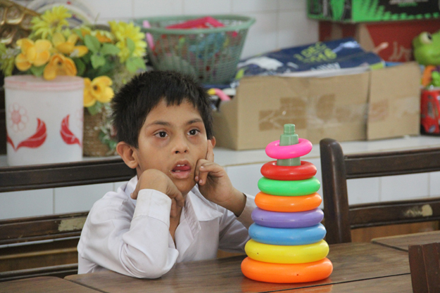 The students are given the opportunity to learn in an interactive, fun environment. PHOTO: AYESHA MIR/EXPRESS