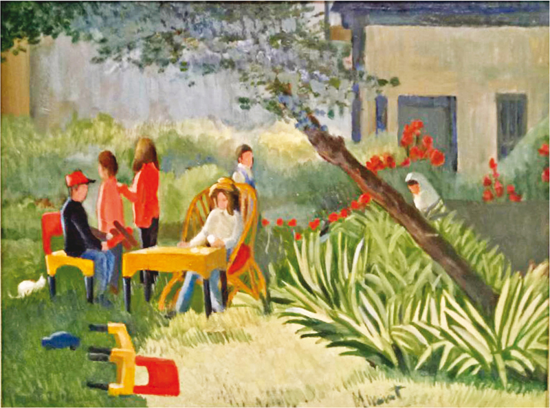 Exhibition featuring some still-life paintings as well runs till May 7. photos: express