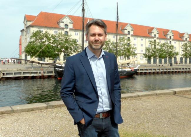 Denmark's tech ambassador Casper Klynge poses for a picture in Copenhagen, Denmark. PHOTO: REUTERS