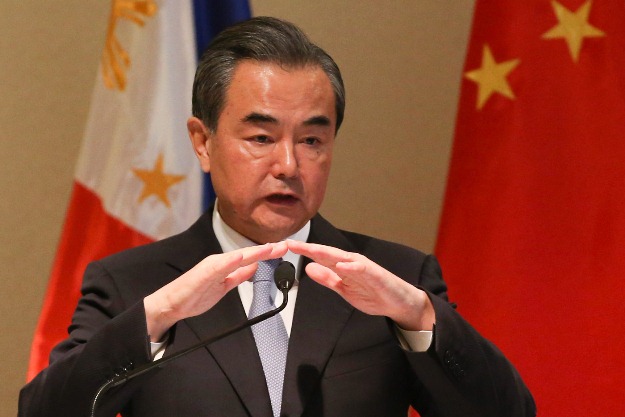 Chinese Foreign Minister Wang Yi. PHOTO COURTESY: Rappler