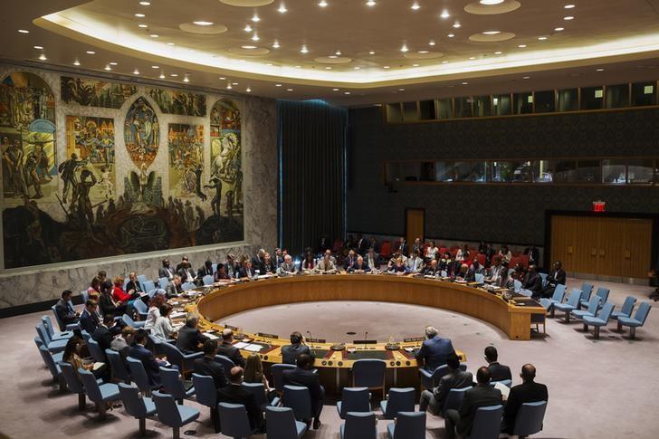 A UN conference. PHOTO: REUTERS