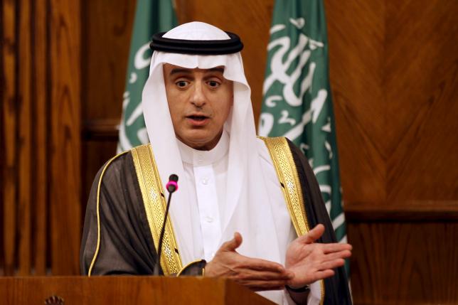 Saudi Foreign Minister Adel al Jubeir. FILE PHOTO: REUTERS