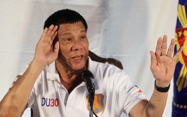 Philippines President Rodrigo Duterte. PHOTO: REUTERS