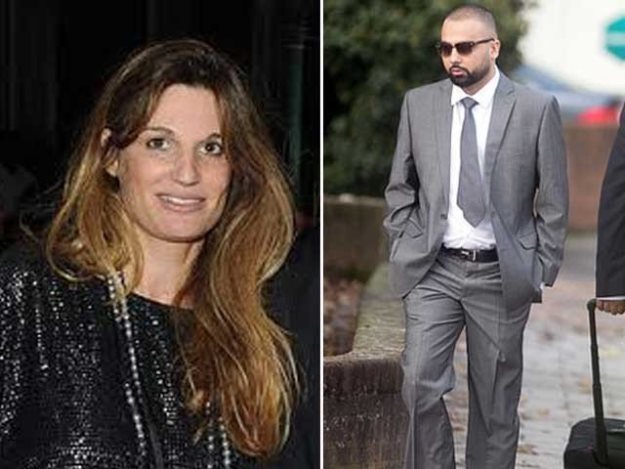 Jemima Goldsmith and Hassan Mahhmood. PHOTO COURTESY: Sky News/File