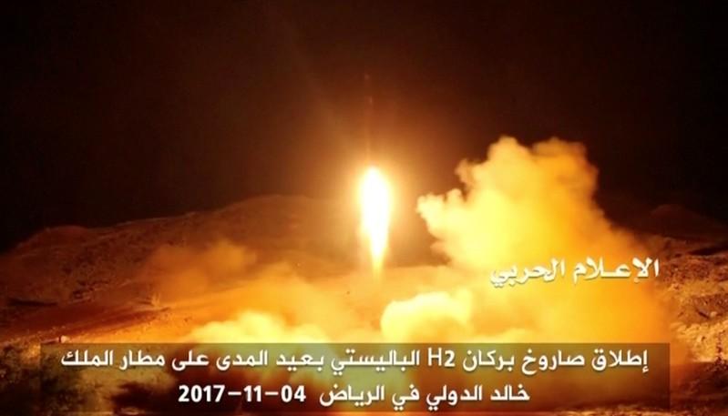 A still image taken from a video distributed by Yemen's pro-Houthi Al Masirah television station. PHOTO: REUTERS