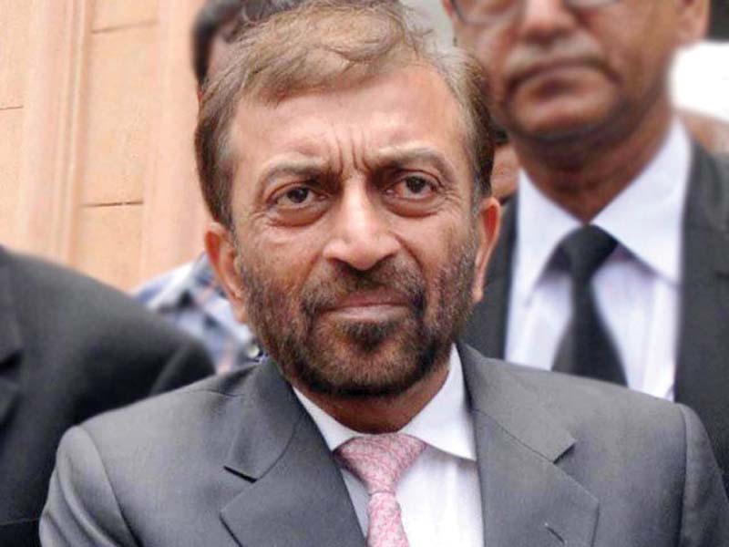 MQM-Pakistan Convener Farooq Sattar held a press conference on Thursday at which the demand was made. PHOTO: EXPRESS
