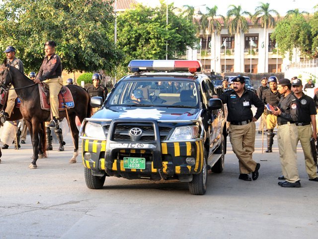 Punjab Police. PHOTO: EXPRESS