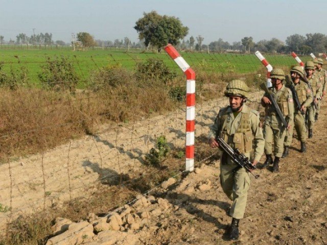 At least three Pakistani civilians sustained serious wounds in the Indian firing in Zafarwal Sector HOTO: FILE