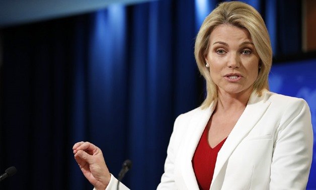US State Department spokesperson Heather Nauert. PHOTO: REUTERS
