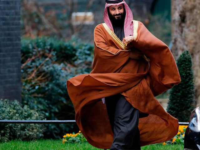 Prince Mohammed referred Iran's supreme leader Ayatollah Ali Khamenei as 'the new Hitler'. PHOTO: AFP/FILE