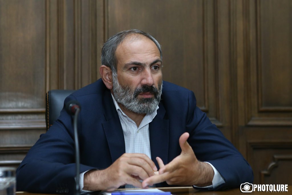 Nikol Pashinyan 
PHOTO COURTESY: The Armenian weekly