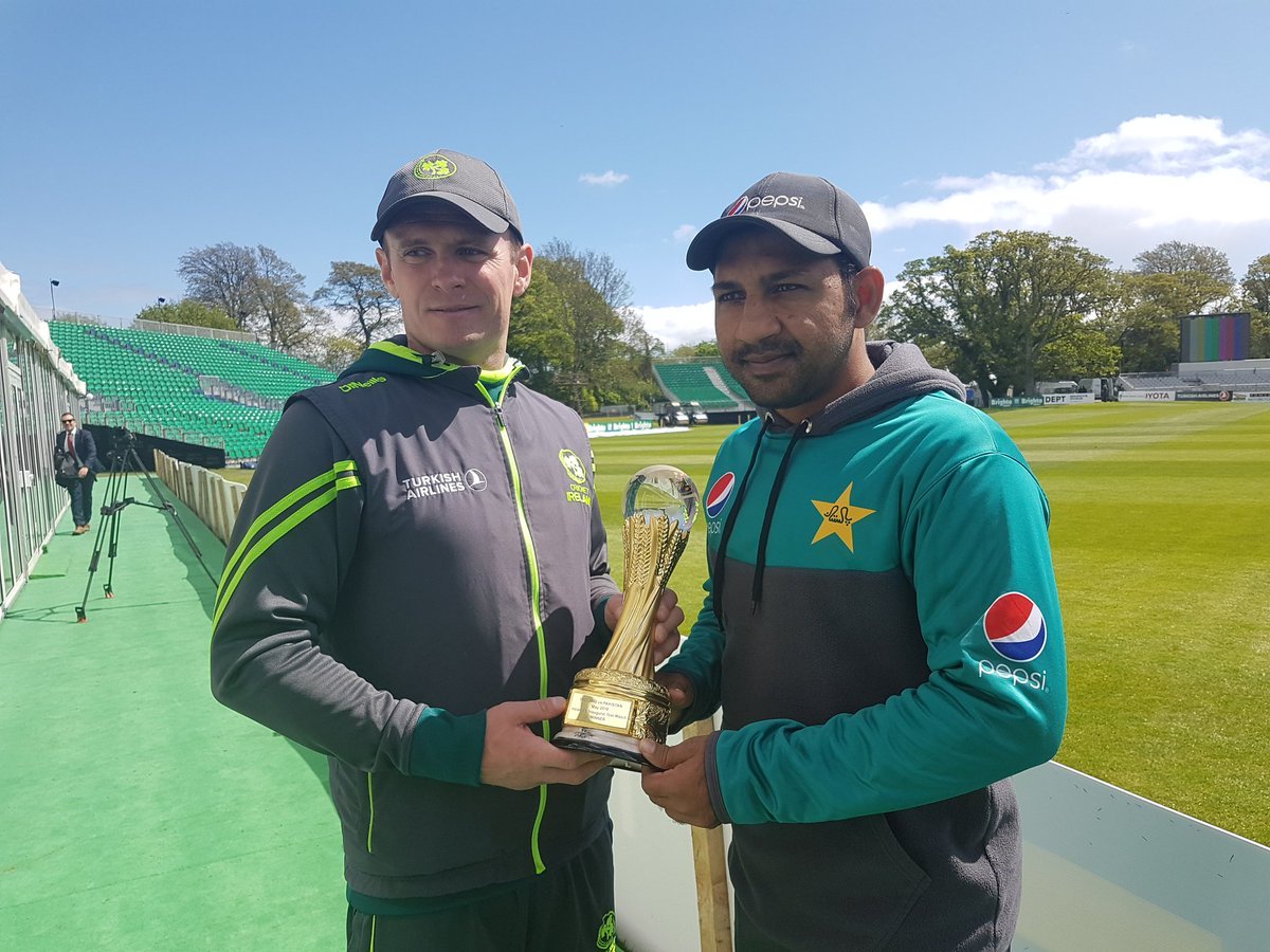 CONFIDENT: Razzaq believes Pakistan will have momentum on their side when they face Ireland since they defeated Northamptonshire in the tour match before the one-off Test. PHOTO COURTESY: CRICKET IRELAND/ TWITTER