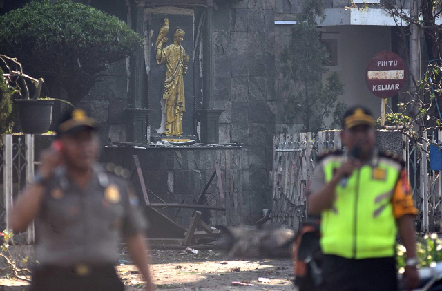 There was no immediate claim of responsibility for the attacks

PHOTO: REUTERS