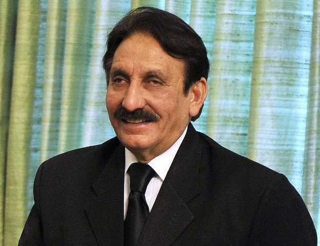 Hashmi's counsel stated that his client was presently unavailable and on March 13, 2009 Javed Iqbal had taken oath as the top judge and Chaudhry had vacated the post. PHOTO:FILE