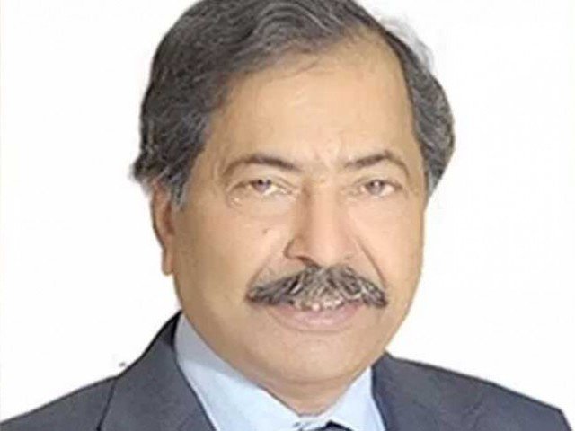 Interim CM Sindh, Fazlur Rehman. PHOTO: FILE