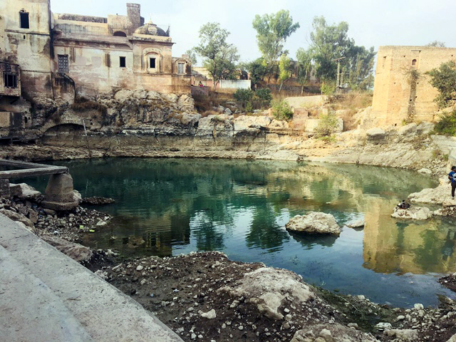 Severe water shortages began once the cement plants started operating in their area. PHOTO: RINA SAEED KHAN
