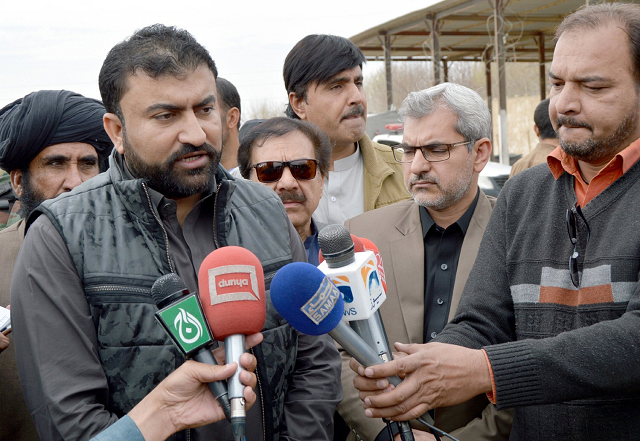 Former Balochistan home minister Sarfraz Bugti. PHOTO: EXPRESS