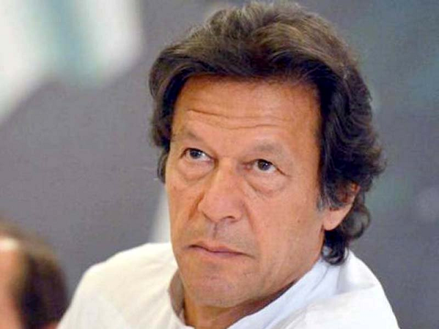 Pakistan Tehreek-e-Insaf (PTI) Chairman Imran Khan.