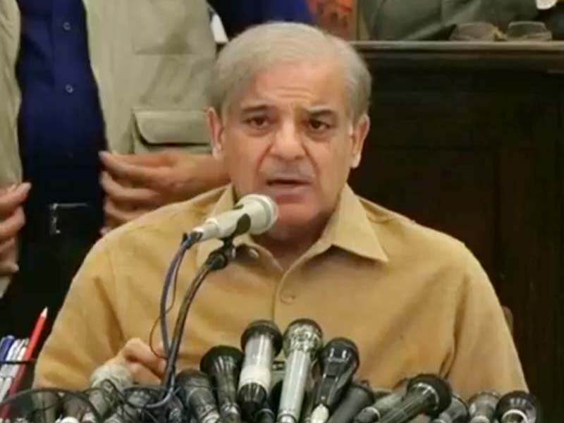 Shehbaz Sharif vows to turn PML-N election rallies into protest demonstration due to the treatment given. SCREENGRAB