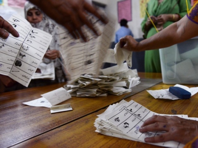 The ECP was scheduled to complete the printing of ballot papers by July 20. The election material should reach the offices of the ROs by July 24.
 PHOTO: AFP/FILE